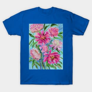 Magenta Watercolor Painting T-Shirt